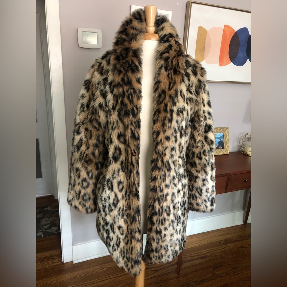 SpiritHoods Leopard Faux Fur Coat - SOLD OUT